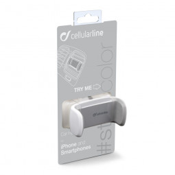 Cellularline STYLE &amp; COLOR universal holder for ventilation, white