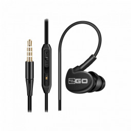 2GO Active One In-Ear Sport Headset Black