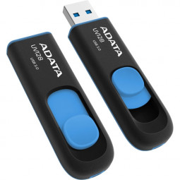 A-Data 16GB Flash Drive UV128 Black/Blue