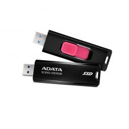 A-Data 2TB USB3.2 SC610 Black/Red