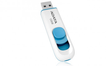 A-Data 8GB Flash Drive C008 White