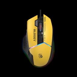 A4-Tech Bloody W95 Max Sports RGB Gaming Mouse Lime