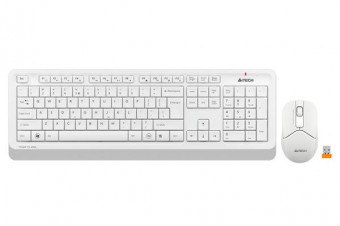 A4-Tech FG1012 Wireless Keyboard Combo White US
