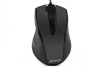 A4-Tech N-500F Wired Mouse Glossy Grey