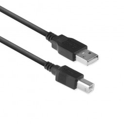 ACT AC3032 USB 2.0 connection cable A male - B male 1,8m Black