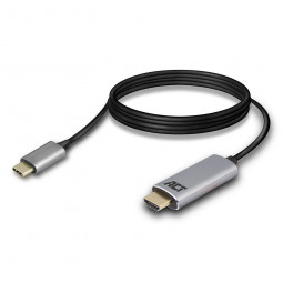 ACT AC7015 USB-C to HDMI 4K connection cable 1,8 Black