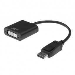 ACT AC7510 DisplayPort - DVI adapter Black