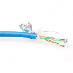 ACT CAT5E F-UTP Installation cable 100m Blue
