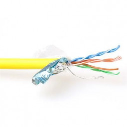 ACT CAT5E F-UTP Installation cable 500m Yellow