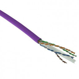 ACT CAT6 F-UTP Installation cable 305m Violet