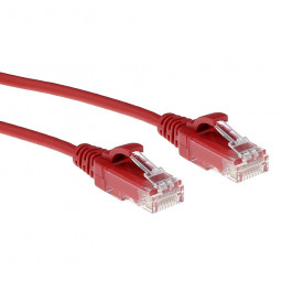 ACT CAT6 U-UTP Patch Cable 0,25m Red