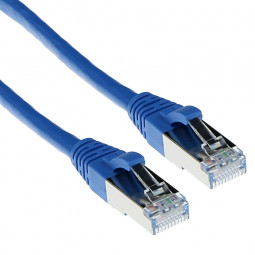 ACT CAT6A S-FTP Patch Cable 15m Blue