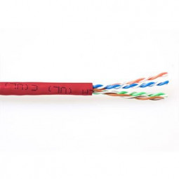ACT CAT6A U-UTP Installation cable 305m Red