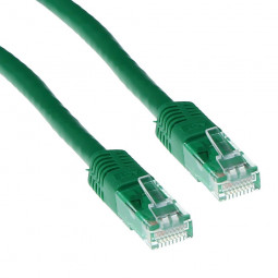 ACT CAT6A U-UTP Patch Cable 0,5m Green
