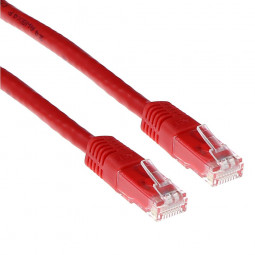 ACT CAT6A U-UTP Patch Cable 3m Red