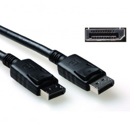 ACT DisplayPort Cable male-male 2m Black