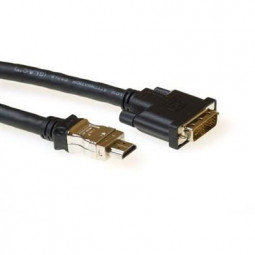 ACT HDMI A male to DVI-D male cable 15m Black