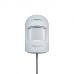 AJAX CombiProtect Fibra mozgás és üvegtörés érzékelő; fehér