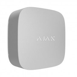 AJAX LifeQuality levegőminőség érzékelő; hőmérséklet, páratartalom és CO2 mérés; fehér