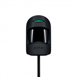 AJAX MotionProtect Fibra mozgásérzékelő; fekete