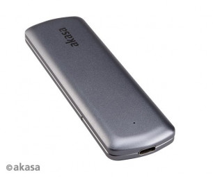 Akasa AK-ENU3M2-05 Portable M.2 SATA / NVMe SSD to USB 3.2 Aluminium Enclosure