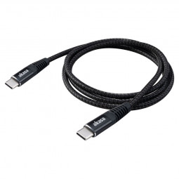 Akasa USB-C to USB-C 100W PD Charging Cable Black