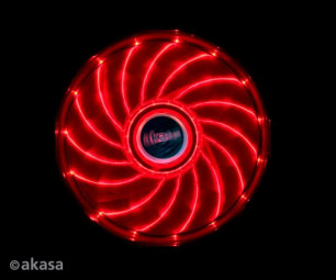 Akasa Vegas Red LED 12cm Case Fan