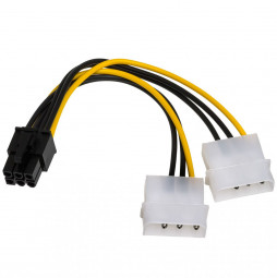 Akyga AK-CA-13 2x Molex/PCI-Express 6-pin Adapter