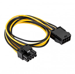 Akyga AK-CA-82 PCI Express 8-pin/6+2-pin adapter cable 0,4m