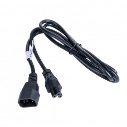 Akyga AK-NB-09A Clover Leaf cable 1,5m Black