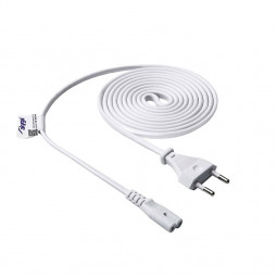 Akyga AK-RD-06A Power Cable Eight CCA CEE 7/16 / IEC C7 1,5m White