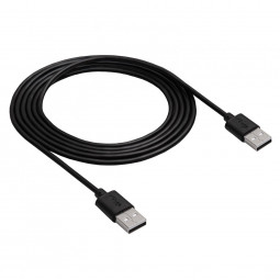 Akyga AK-USB-11 USB A-A cable 1,8m Black
