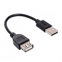 Akyga AK-USB-23 USB A-A cable 0,15m Black