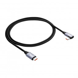 Akyga AK-USB-54 USB type C (m) / USB type C (m) 60W Cable 1m Black