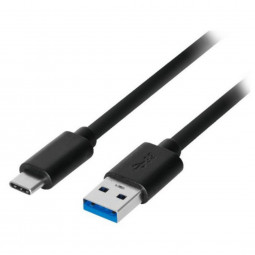Akyga AK-USB-24 USB3.1 Type-C / USB A cable 0,5m Black