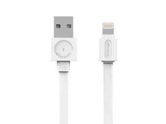 Allocacoc USB cable Lightning MFI White