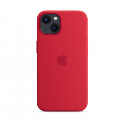 Apple iPhone 13 Silicone Case with MagSafe (PRODUCT)RED