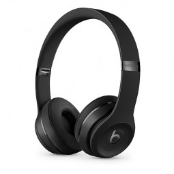 Apple Beats Solo3 Bluetooth Headset Icon Collection Black