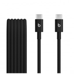 Apple Beats USB-C to USB-C Woven Cable 1,5m Bolt Black (Two-Pack)