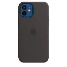 Apple iPhone 12/12 Pro Silicone Case with MagSafe Black