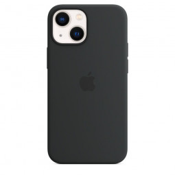 Apple iPhone 13 mini Silicone Case with MagSafe Midnight