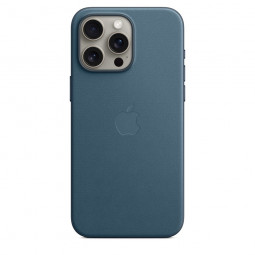 Apple iPhone 15 Pro Max FineWoven Case with MagSafe Pacific Blue
