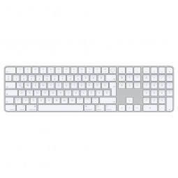 Apple Magic Keyboard with Touch ID and Numeric Keypad (2021) White HUN