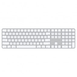 Apple Magic Keyboard with Touch ID and Numeric Keypad (2021) White US