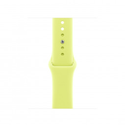 Apple Watch 42mm Band: Neon Yellow Sport Band S/M Seasonal