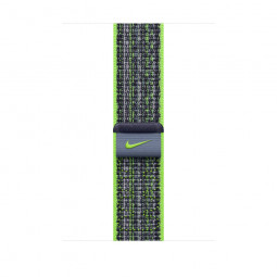 Apple Watch 45mm Nike Band Nike Sport Loop Bright Green/Blue