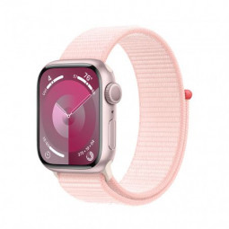 Apple Watch S9 GPS 45mm Pink Alu Case with Light Pink Sport Loop