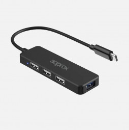 Approx APPC48V2 USB Type-C Hub Adapter 3-Port USB 2.0 + 1 Port USB 3.0