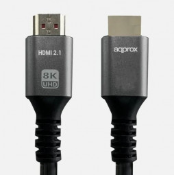 Approx APPC62 Cable HDMI 2.1 8K 1m Black
