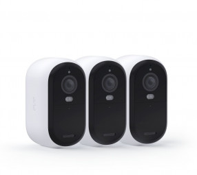 Arlo Essential (Gen.2) 2K Outdoor Security Camera (3 Camera Kit) White